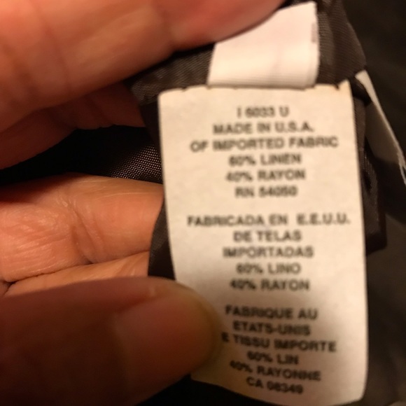 Rena Rowen Linen Blazer - Picture 3 of 4